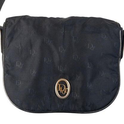 Vintage Dior Monogram Crossbody Shoulder Bag