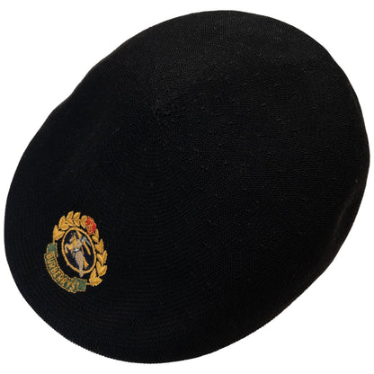 Vintage Burberry Crest Embroidered Beret