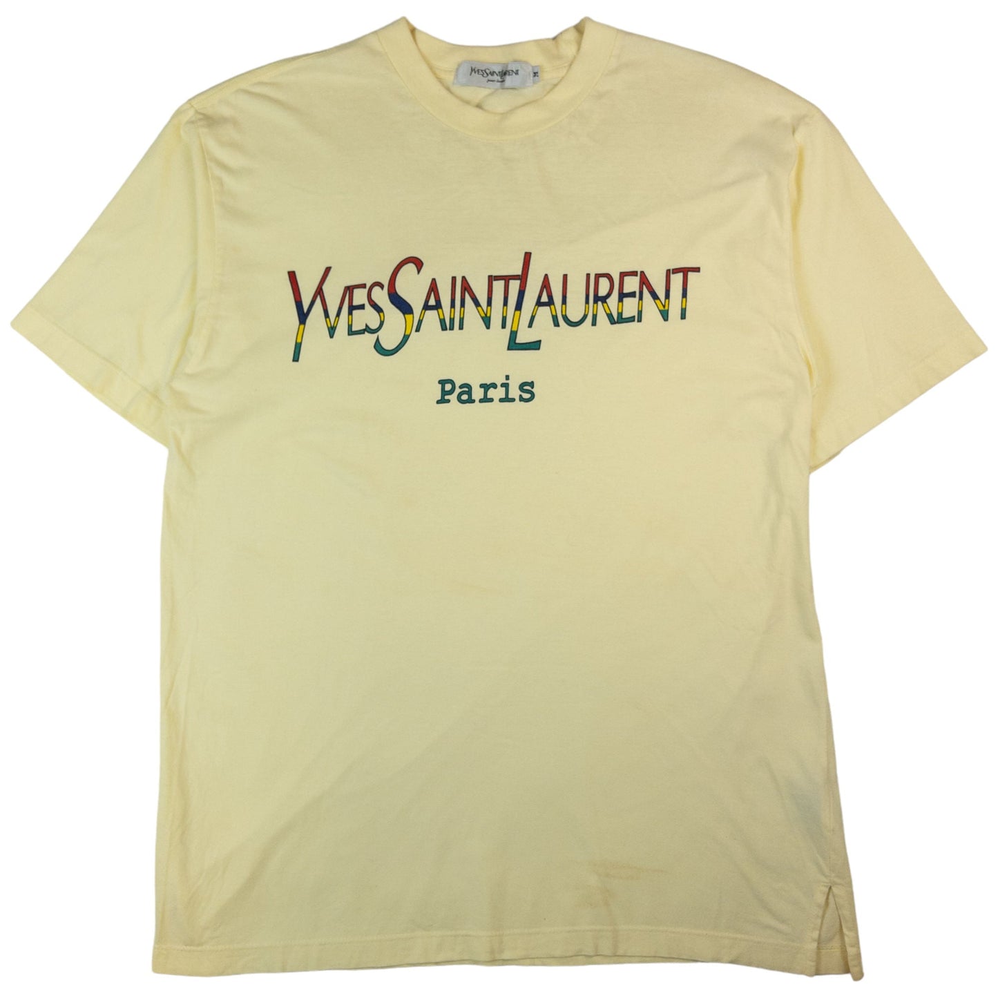 Vintage YSL Yves Saint Laurent Paris T Shirt Size M