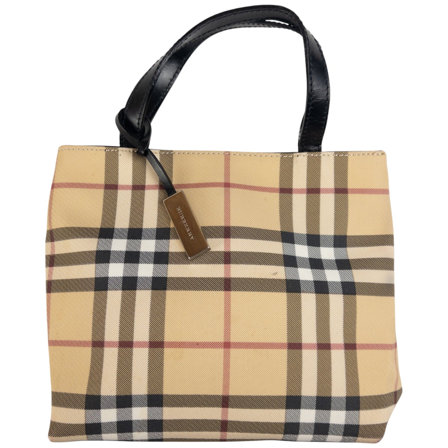 Vintage Burberry Nova Check Handbag