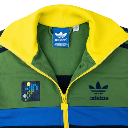 Vintage Adidas Colour Block Zip Up Jacket Size XS