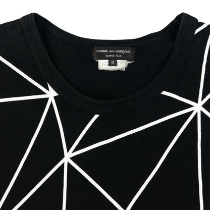 Vintage Comme Des Garçons HOMME Geometric Printed T Shirt Size M