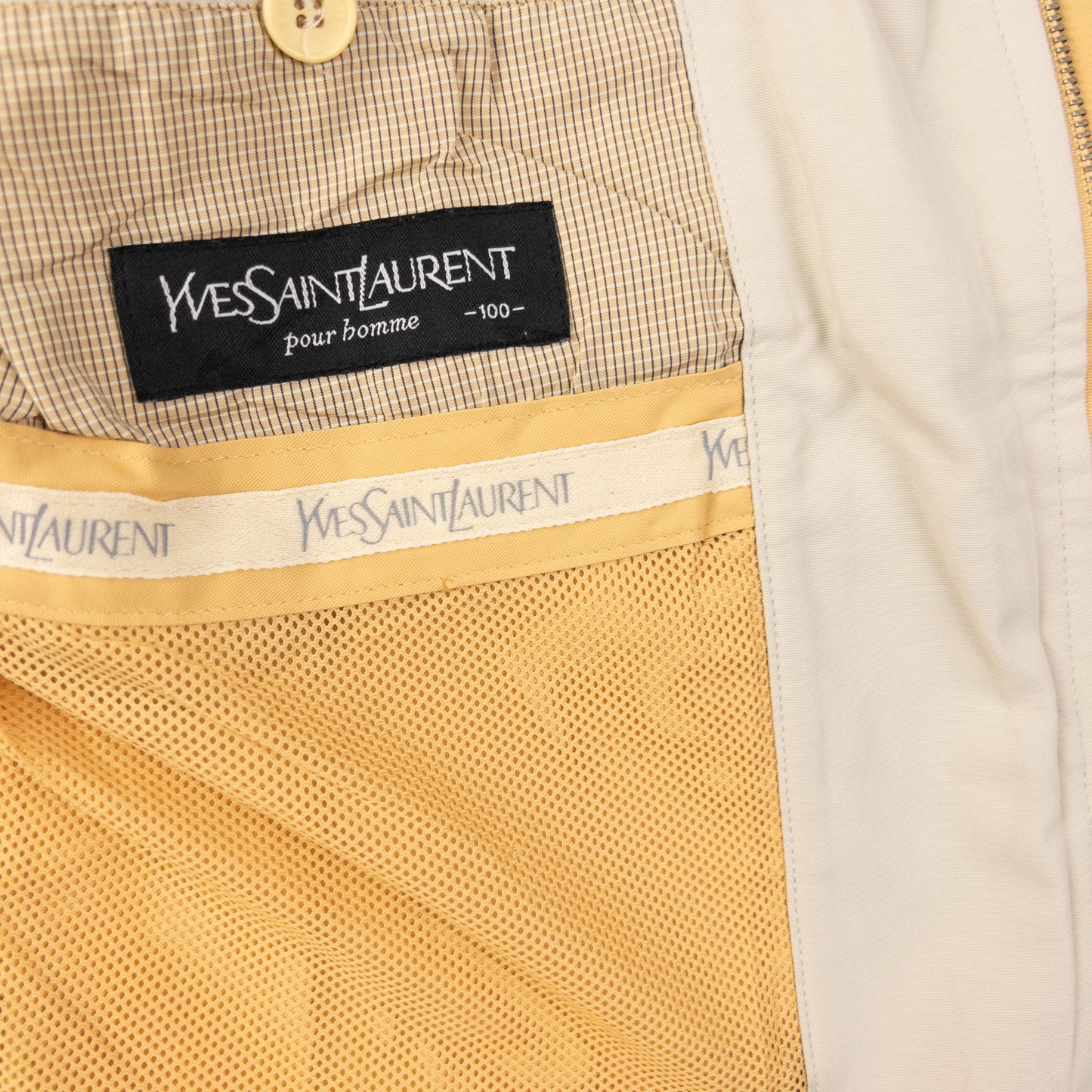 Vintage YSL Yves Saint Laurent Harrington Jacket Size XS