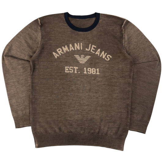 Vintage Armani Jeans Lightweight Jumper Size M