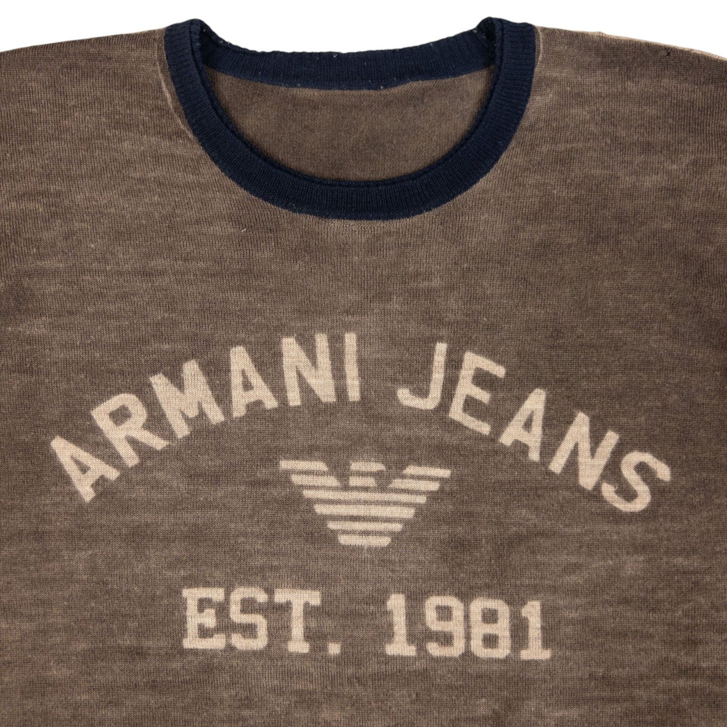 Vintage Armani Jeans Lightweight Jumper Size M