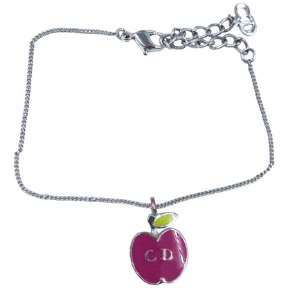 Vintage Dior Apple Charm Bracelet