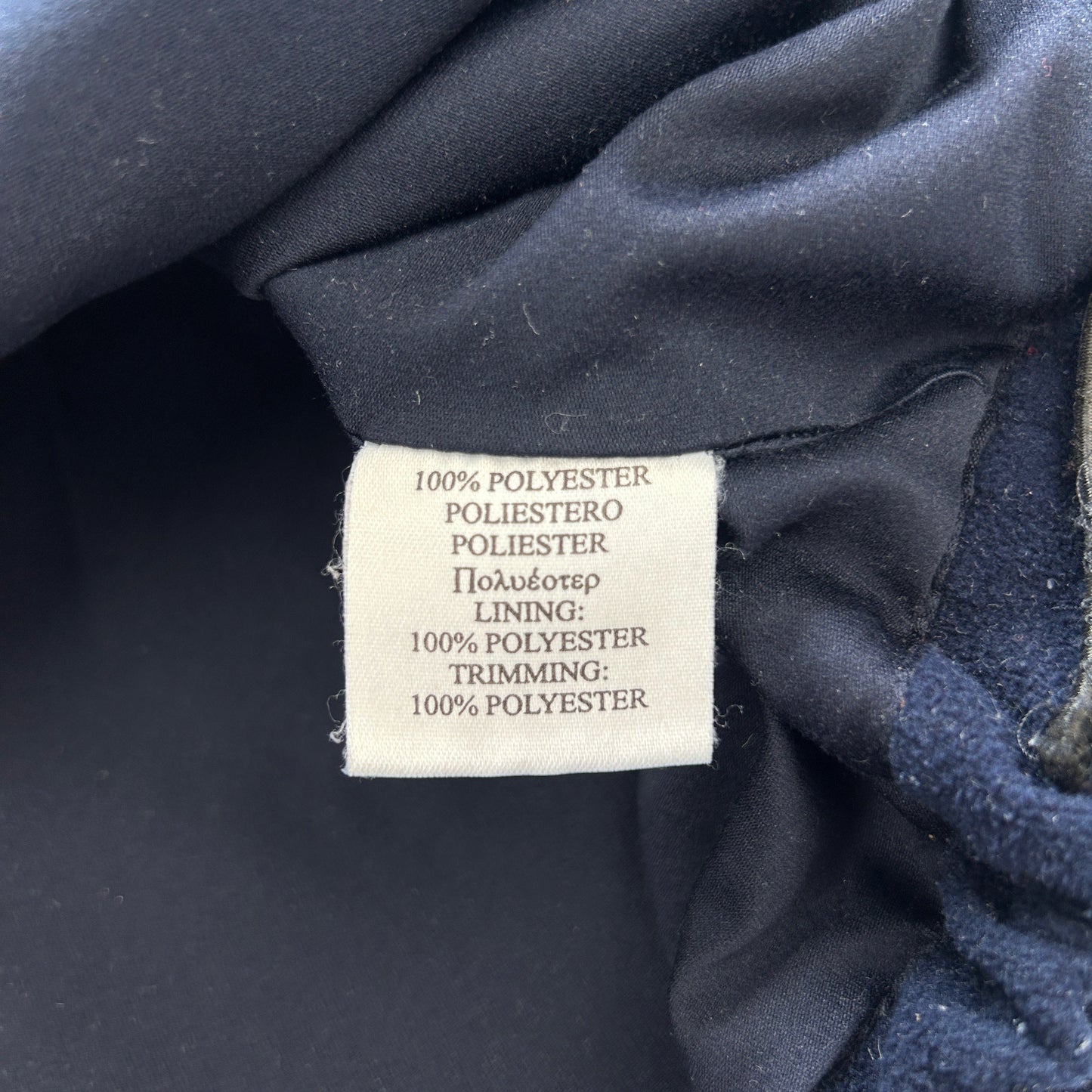 Vintage Burberry Golf Q Zip Fleece Size L