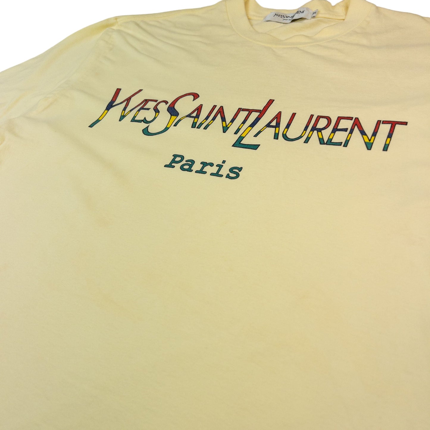 Vintage YSL Yves Saint Laurent Paris T Shirt Size M