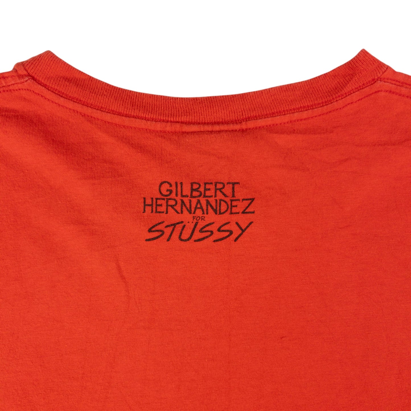 Vintage Stussy X Gilbert Hernandez Graphic T Shirt Size L