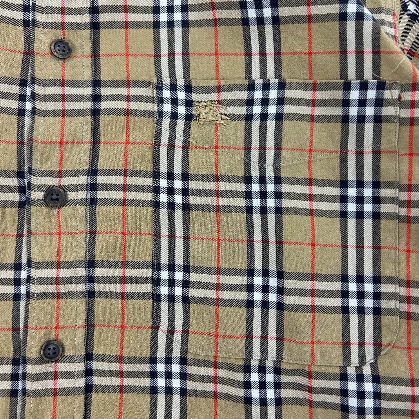 Vintage Burberry Nova Check Shirt Size S