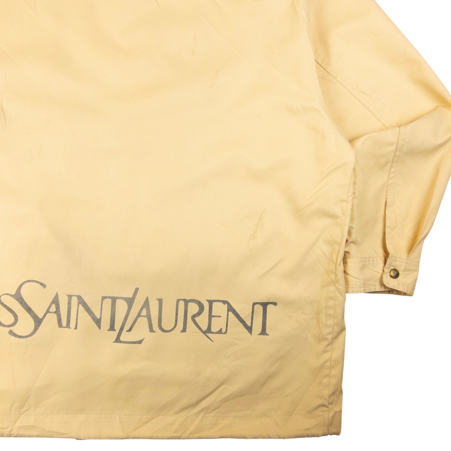 Vintage YSL Yves Saint Laurent Rain Jacket Size XXL