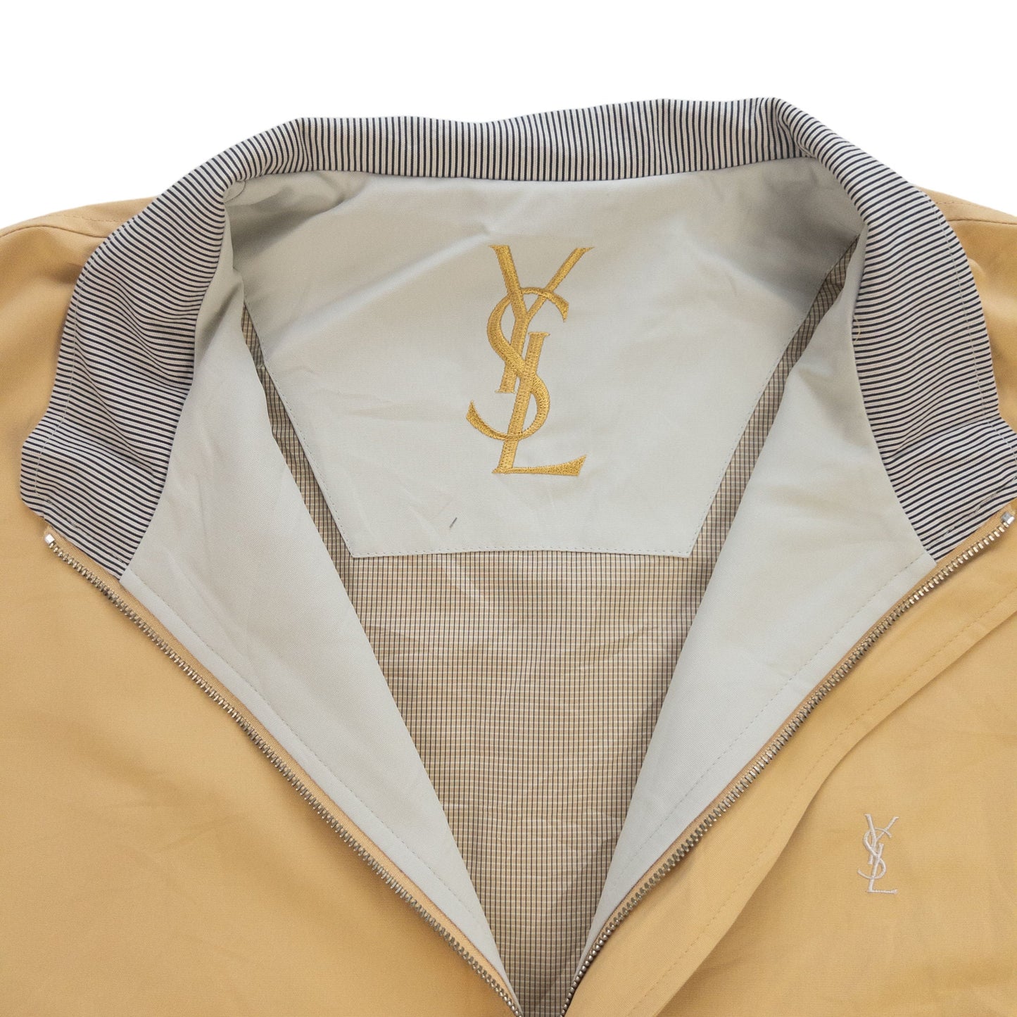 Vintage YSL Yves Saint Laurent Harrington Jacket Size XL