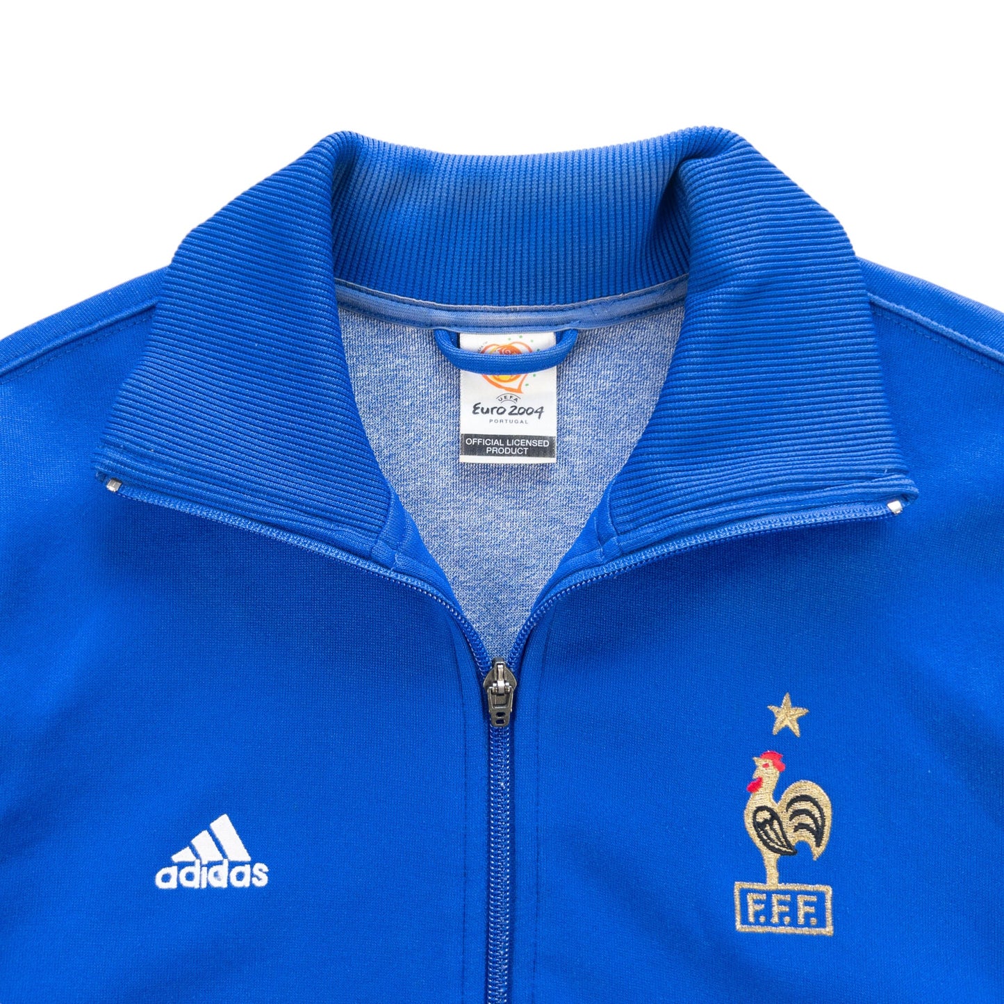 Vintage 2004 France Adidas Euro Zip Up Jacket Size S