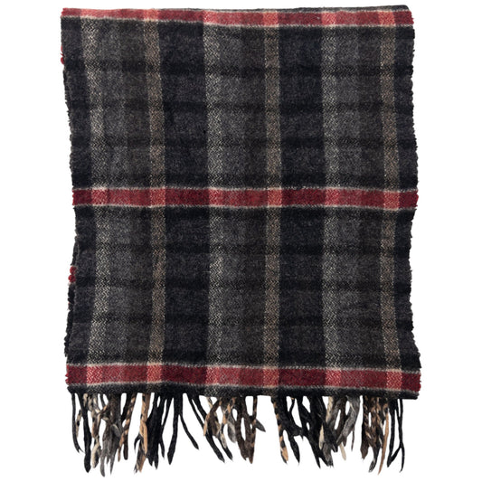 Vintage Vivienne Westwood Tartan Tassel Scarf