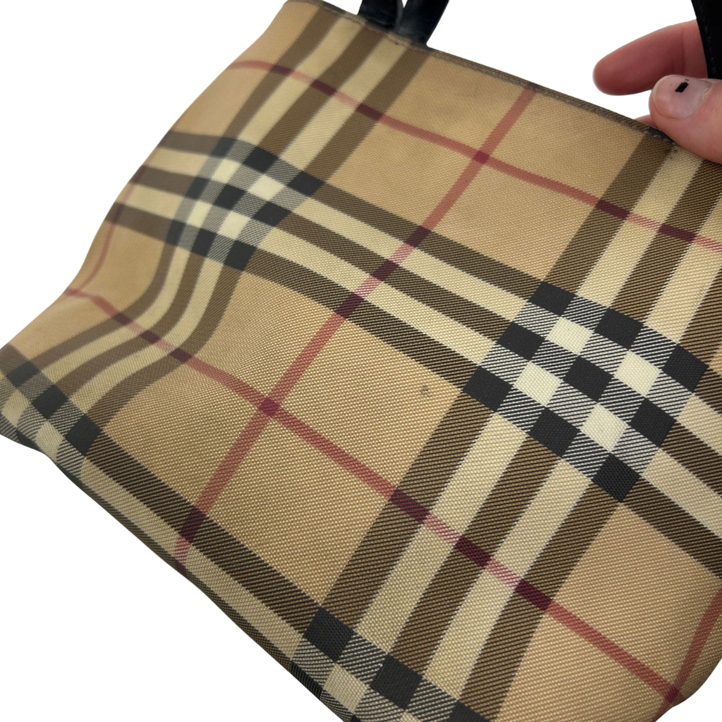 Vintage Burberry Nova Check Hand Bag