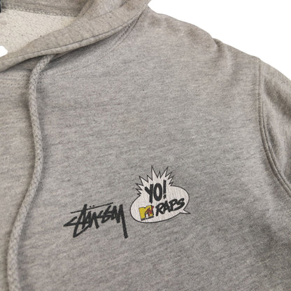 Vintage Stussy X De La Soul MTV Graphic Hoodie Size M