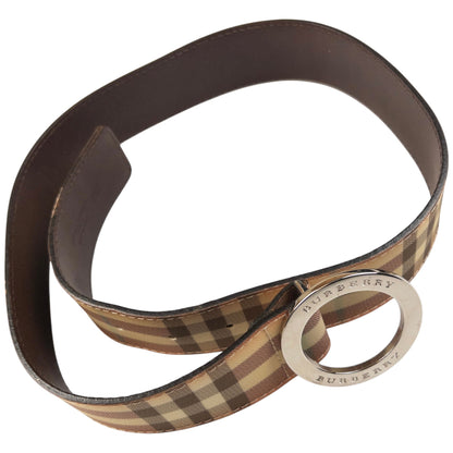 Vintage Burberry Nova Check Belt Size W28