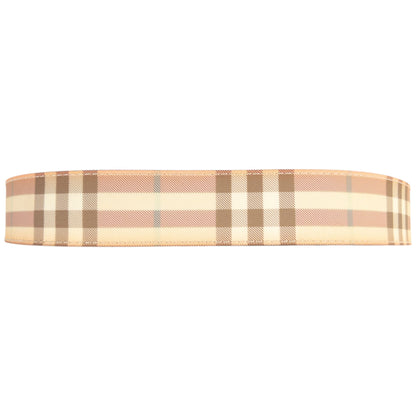 Vintage Burberry Nova Check Belt Size W28