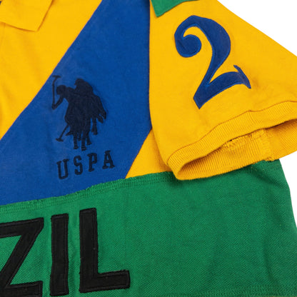 Vintage US Polo ASSN Brazil Polo Shirt Size M