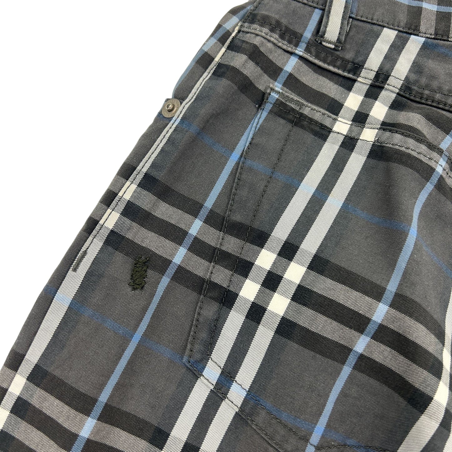 Vintage Burberry Nova Check Trousers Size W30