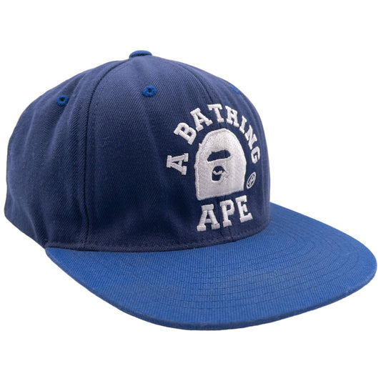 Vintage Bape College Logo Embroidered Hat