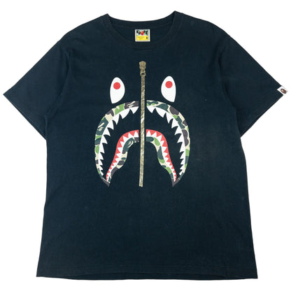 Vintage Bape Shark Graphic T Shirt Size M