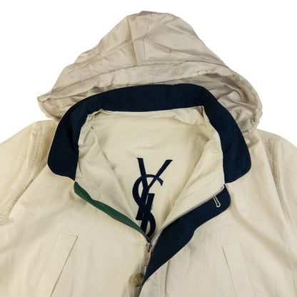 Vintage YSL Yves Saint Laurent Zip Up Jacket Size L