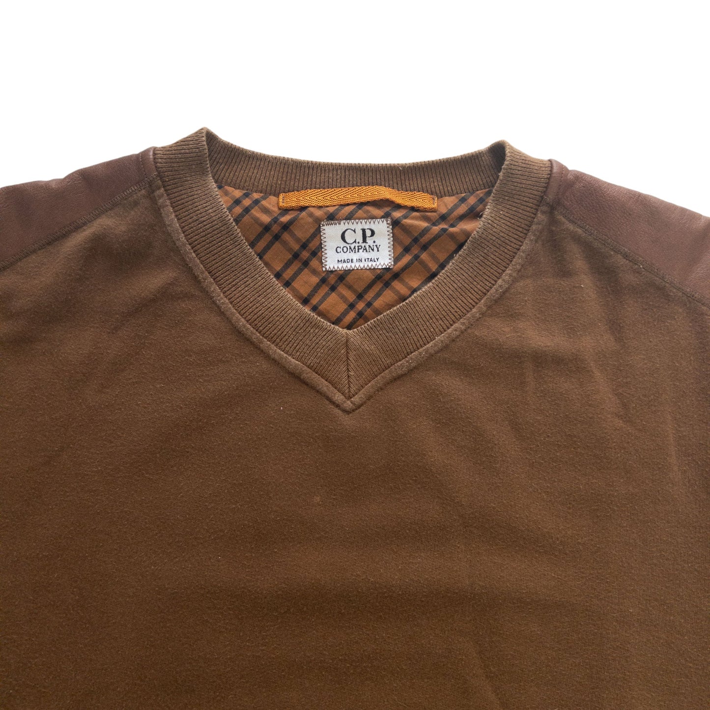 Vintage CP Company V Neck Jumper Size S