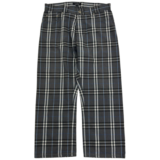 Vintage Burberry Nova Check Trousers Size W30