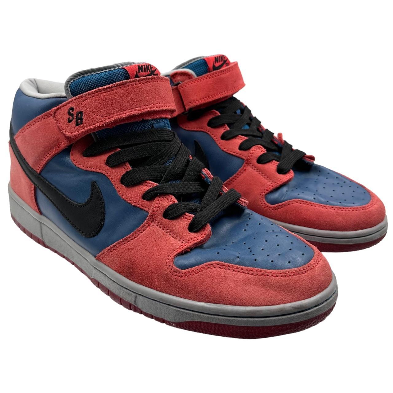 Vintage 2008 Nike Dunk Pro Mid Spider Man Size UK 11