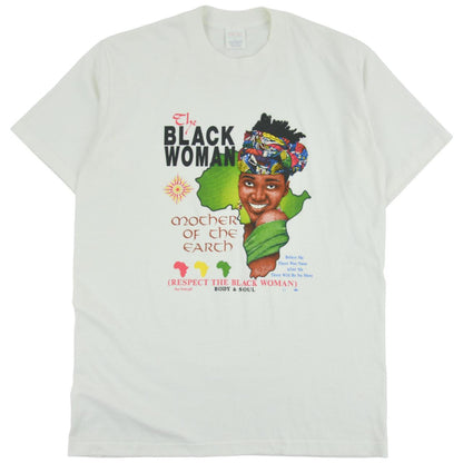 Vintage The Black Woman Mother Of Earth Graphic T Shirt Size XL