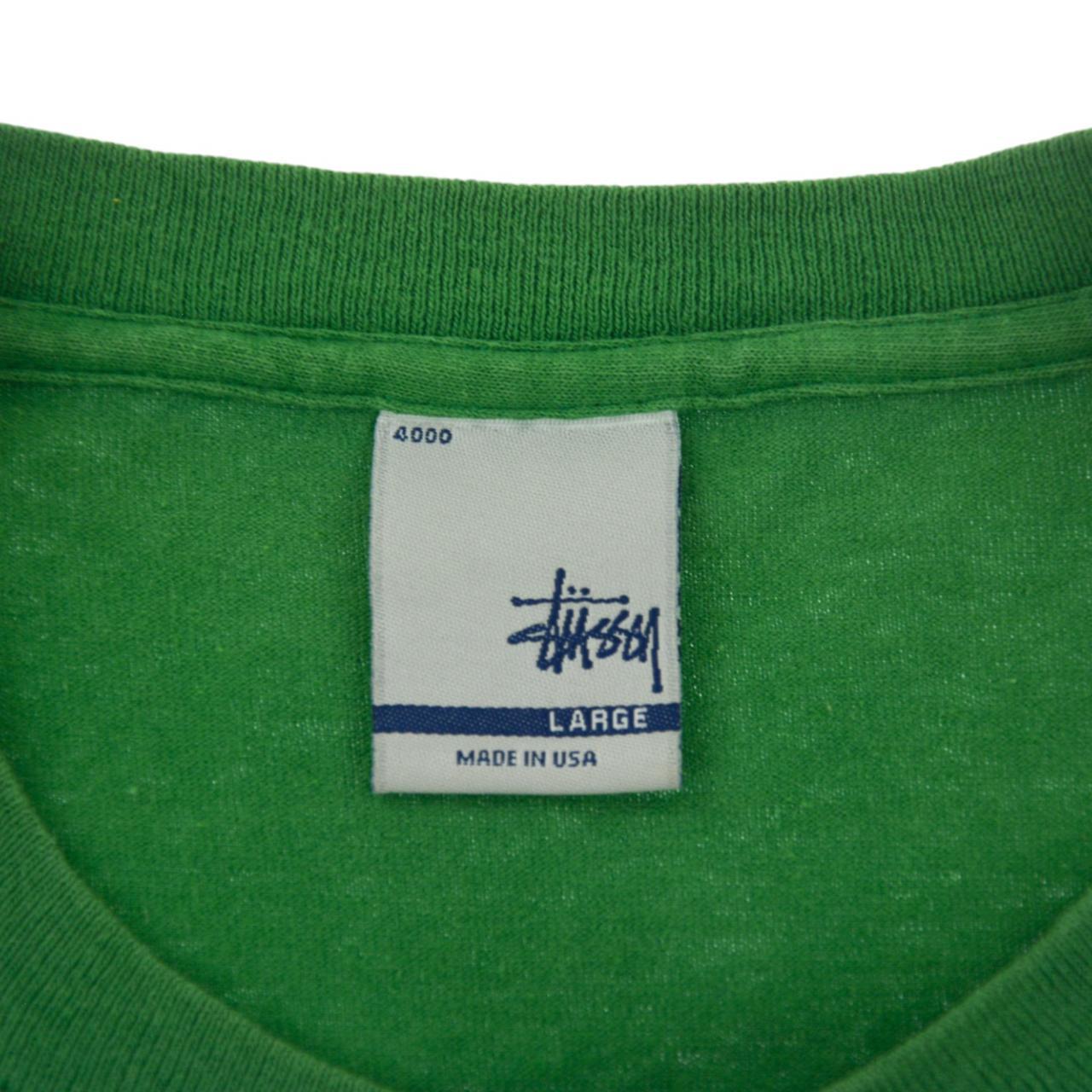 Vintage Stussy UK Tour T Shirt Size L