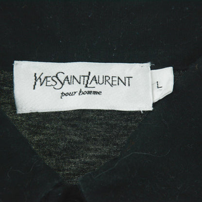 Vintage YSL Yves Saint Laurent Monogram Polo Shirt Size M