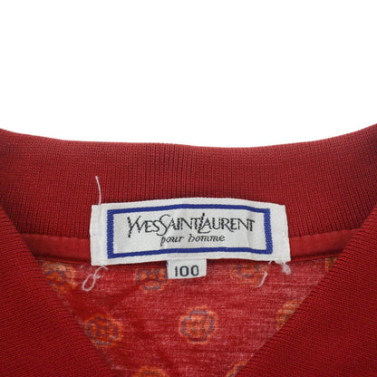 Vintage YSL Yves Saint Laurent Long Sleeve Polo Shirt Size M