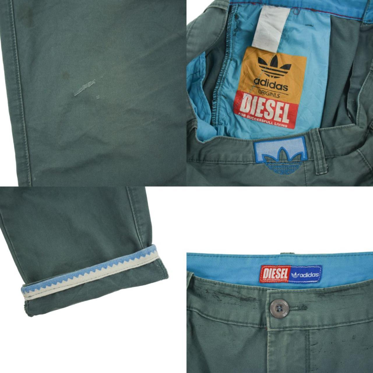 Vintage Adidas X Diesel Trousers Size W39