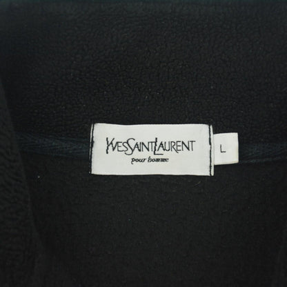 Vintage YSL Yves Saint Laurent Q Zip Fleece Size L