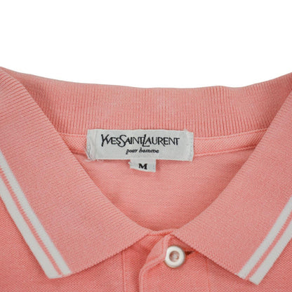 Vintage YSL Yves Saint Laurent Long Sleeve Polo Shirt Size S