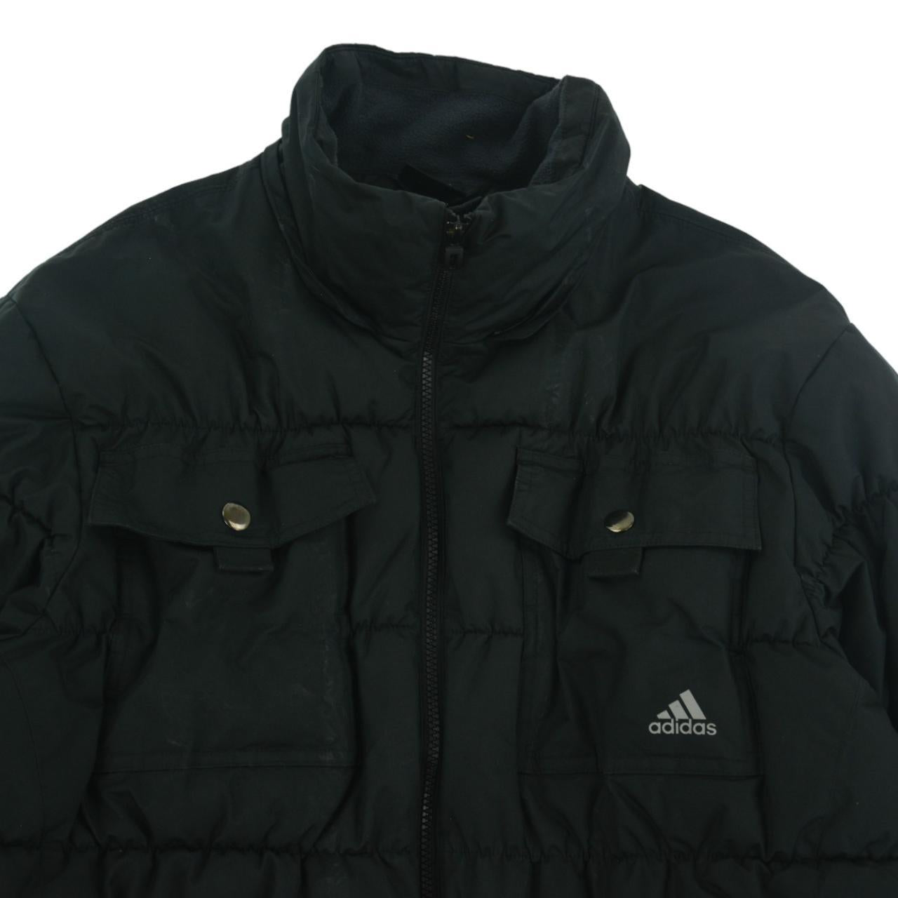 Vintage Adidas Multi Pocket Puffer Jacket Size L